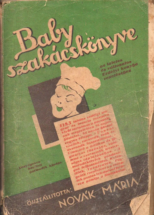 Baby szakácskönyve - Oskola Antikvárium