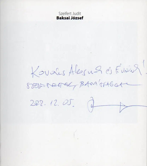 Baksai József - Oskola Antikvárium
