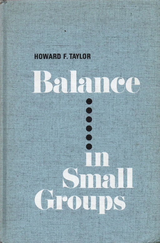 Balance in Small Groups - Oskola Antikvárium