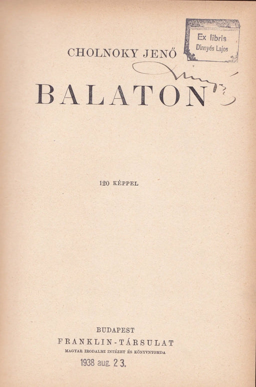 Balaton - Oskola Antikvárium
