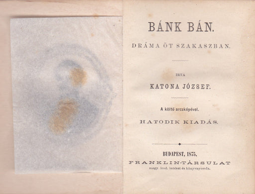 Bánk bán - Oskola Antikvárium