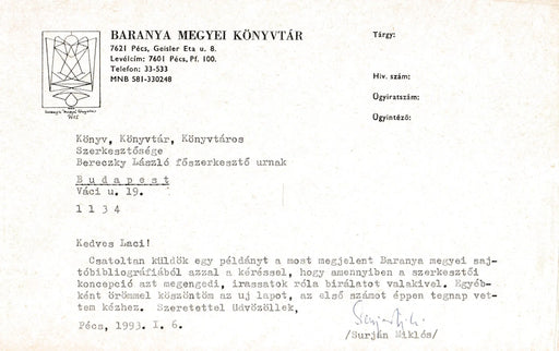 Baranya megye sajtóbibliográfiája - Oskola Antikvárium