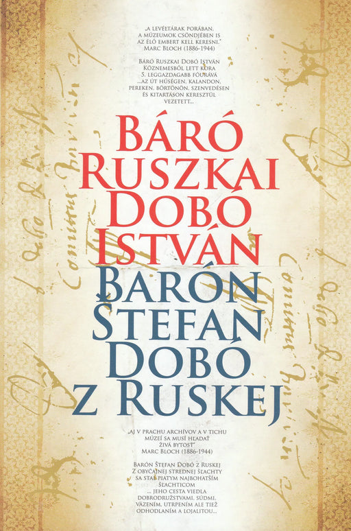 Báró Ruszkai Dobó István - Barón Stefan Dobó z Ruskej - Oskola Antikvárium