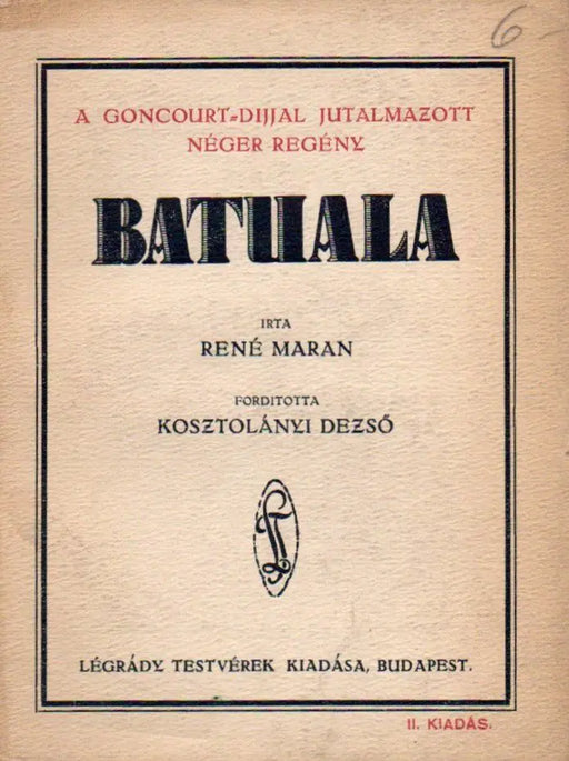 Batuala - Oskola Antikvárium