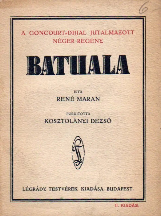 Batuala - Oskola Antikvárium