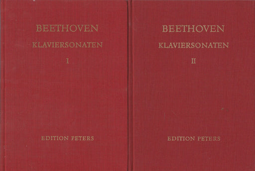 Beethoven Sonaten für Klavier zu zwei Händen I - II. - Oskola Antikvárium