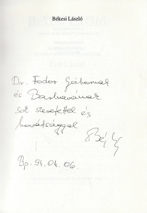 Békesi László - Oskola Antikvárium