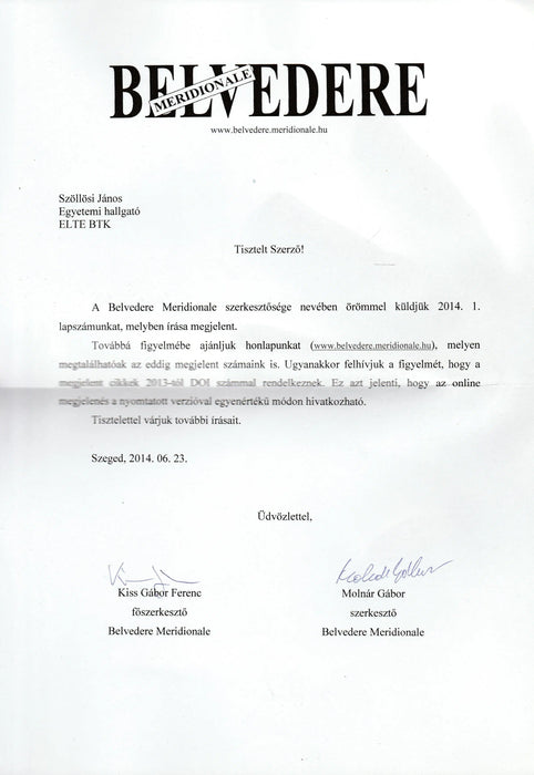 Belvedere Meridionale XXVI. évfolyam 2014 1. szám - Bizánc és öröksége - Oskola Antikvárium