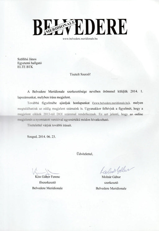 Belvedere Meridionale XXVI. évfolyam 2014 1. szám - Bizánc és öröksége - Oskola Antikvárium