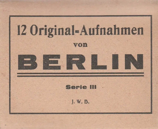 Berlin III. - Oskola Antikvárium