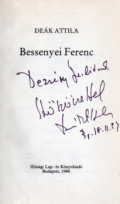 Bessenyei Ferenc - Oskola Antikvárium