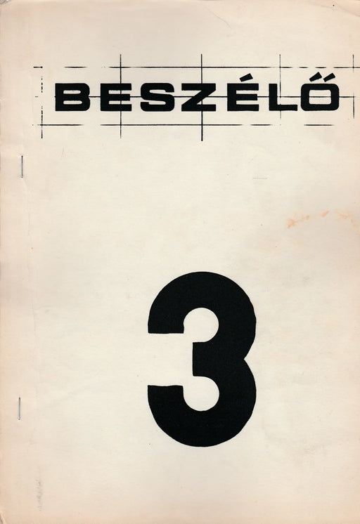 Beszélő 3. szám - Oskola Antikvárium