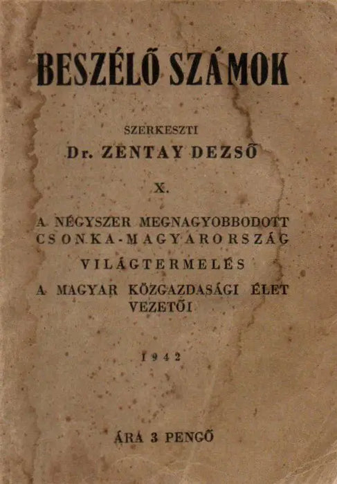 Beszélő számok X. - Oskola Antikvárium