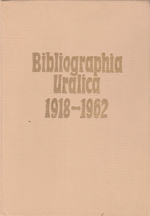 Bibliographia Uralica - Oskola Antikvárium