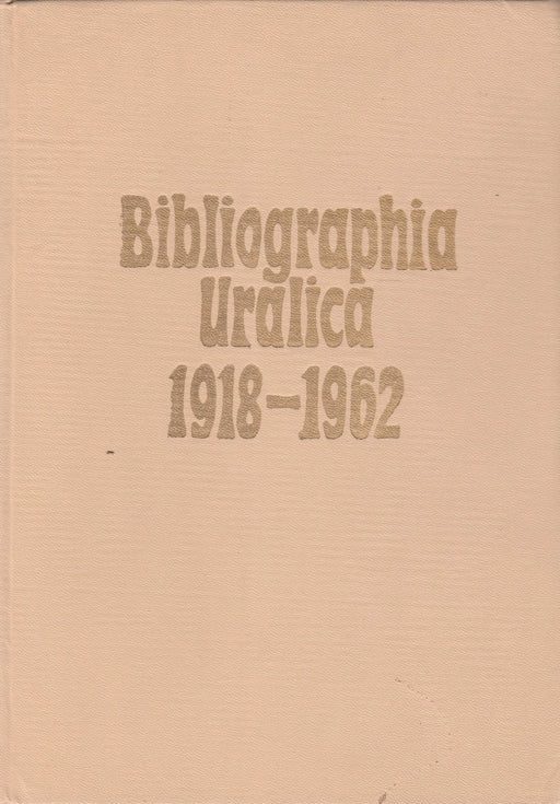 Bibliographia Uralica - Oskola Antikvárium
