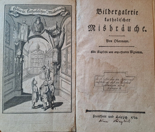 Bildergalerie katholischer Misbrauche - Oskola Antikvárium