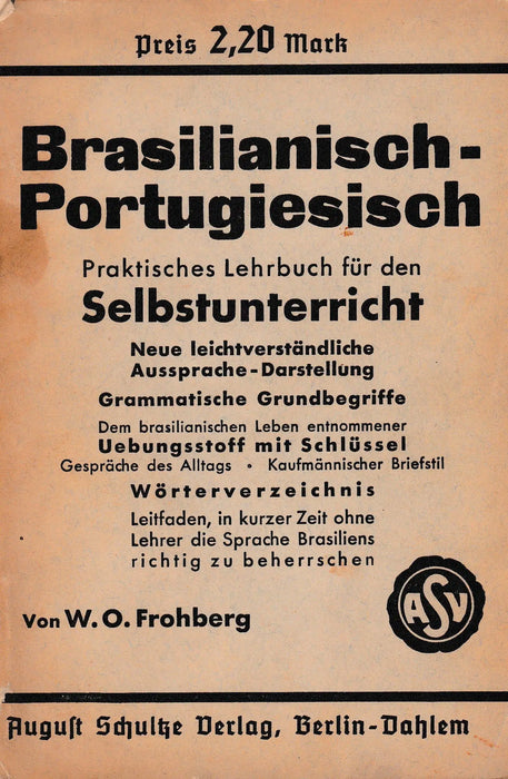 Brasilianisch - Portugiesisch - Oskola Antikvárium