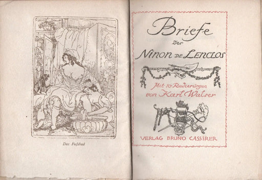 Briefe der Ninon de Lenclos - Oskola Antikvárium
