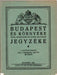 Budapest és környéke utcái, középületei és egyéb adatainak jegyzéke 1927 - Oskola Antikvárium