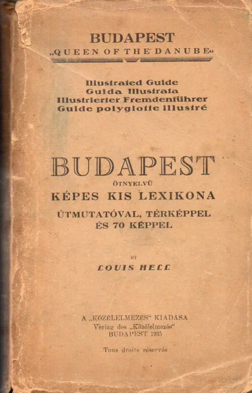 Budapest ötnyelvű képes kis lexikona - Oskola Antikvárium