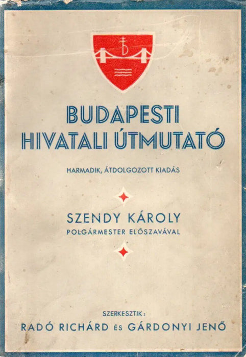 Budapesti hivatali útmutató - Oskola Antikvárium