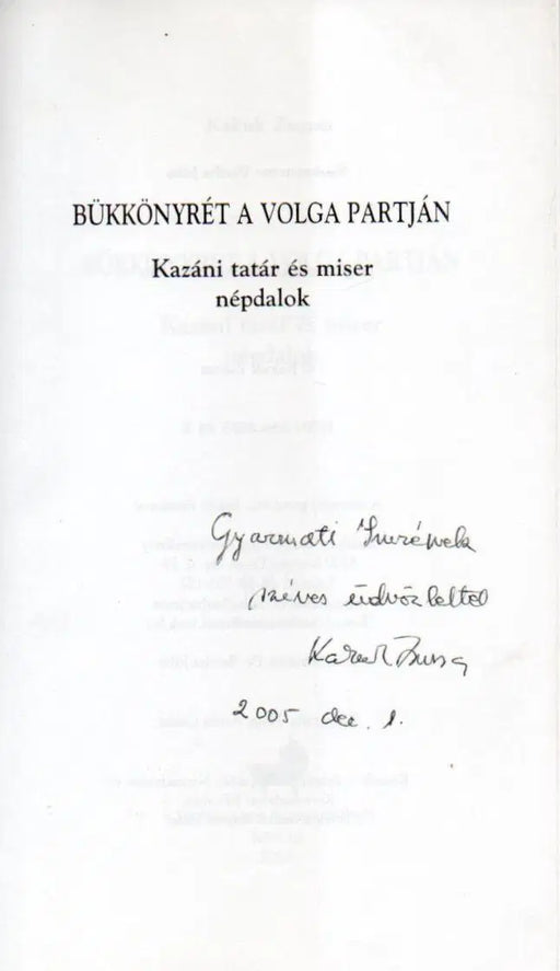 Bükkönyrét a Volga partján - Oskola Antikvárium