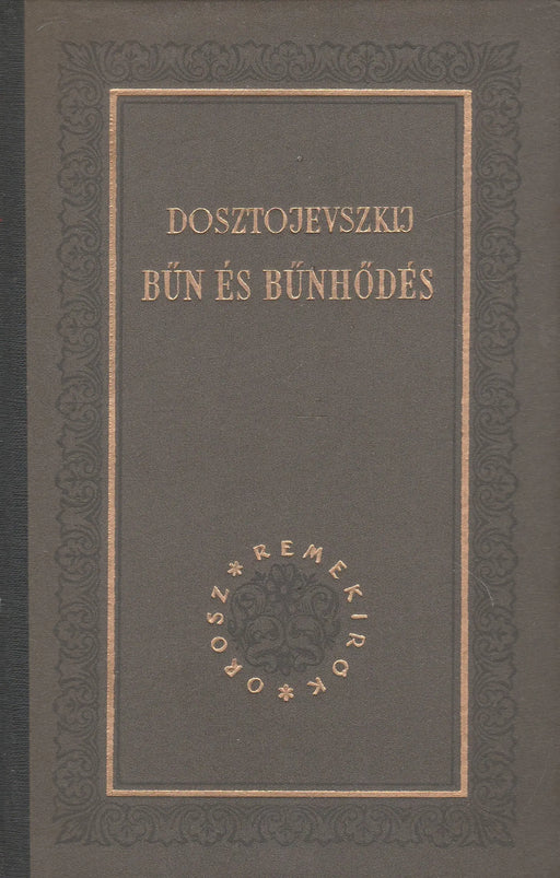 Bűn és bűnhődés - Oskola Antikvárium