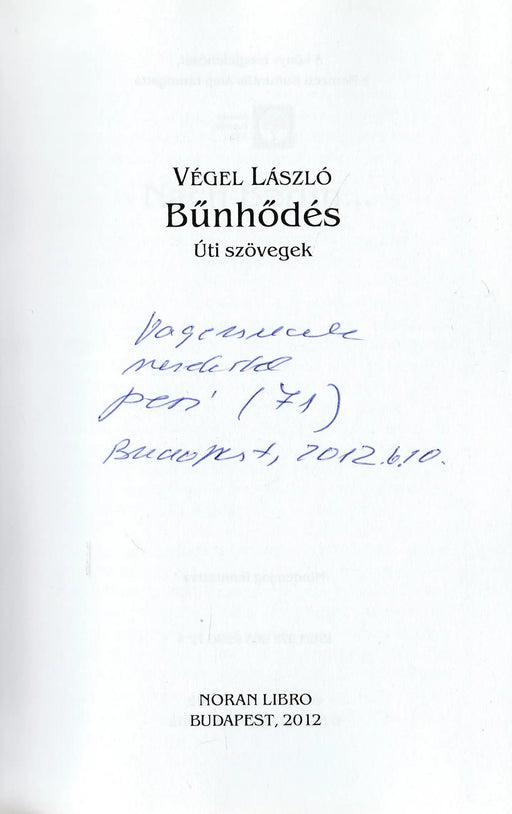 Bűnhődés - Oskola Antikvárium