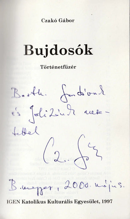 Bujdosók - Oskola Antikvárium