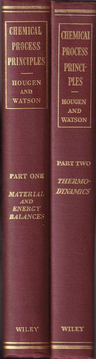 Chemical Process Principles I - II. - Oskola Antikvárium
