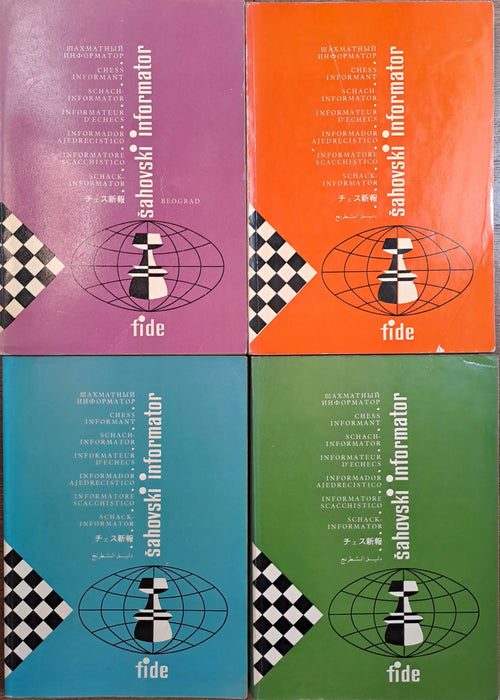 Chess Informant - Sahovski Informator - sakk - könyvsorozat (20 kötet) - Oskola Antikvárium