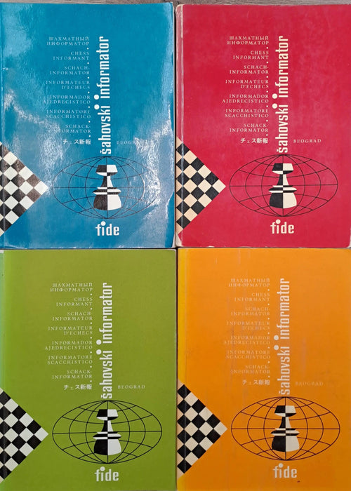 Chess Informant - Sahovski Informator - sakk - könyvsorozat (20 kötet) - Oskola Antikvárium