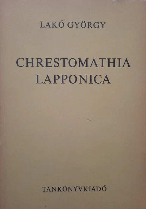 Chrestomathia Lapponica - Oskola Antikvárium