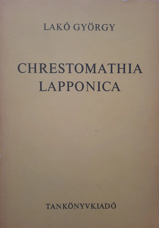 Chrestomathia Lapponica - Oskola Antikvárium