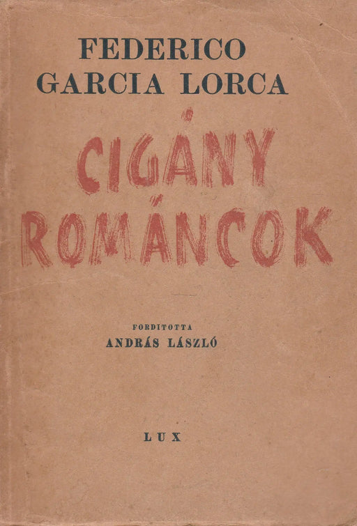 Cigány románcok - Oskola Antikvárium