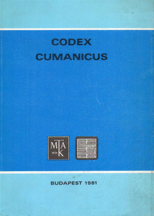 Codex Cumanicus - Oskola Antikvárium