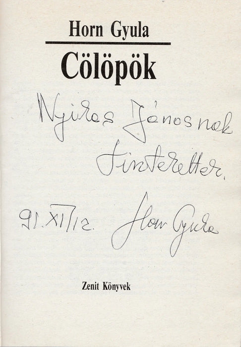 Cölöpök - Oskola Antikvárium
