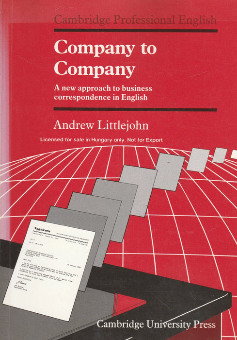 Company to Company - Oskola Antikvárium