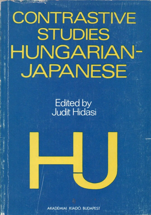 Contrastive Studies Hungarian - Japanese - Oskola Antikvárium