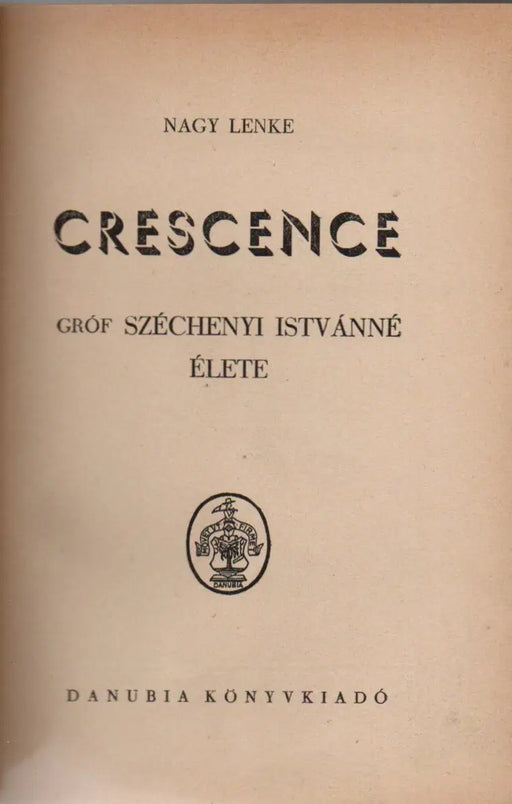 Crescence - Oskola Antikvárium