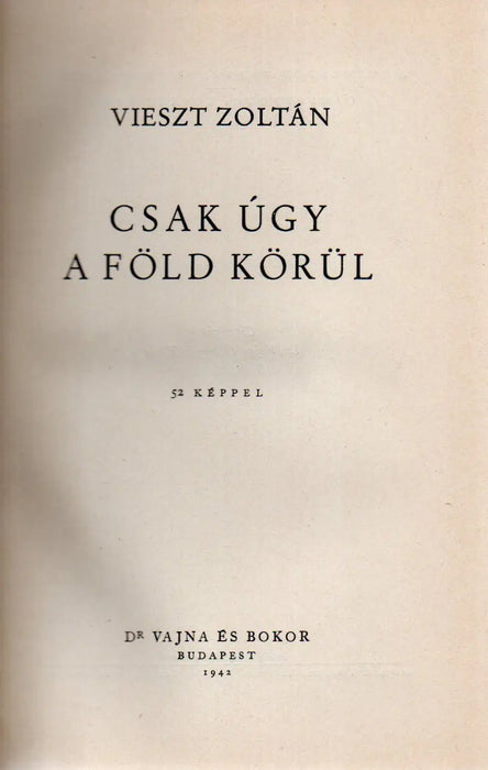 Csak úgy a Föld körül - Oskola Antikvárium