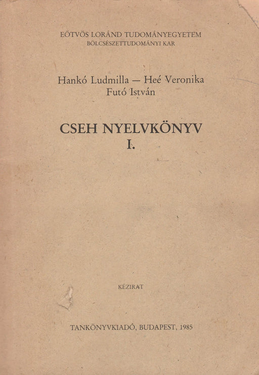 Cseh nyelvkönyv I - II. - Oskola Antikvárium