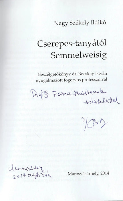 Cserepes - tanyától Semmelweisig - Oskola Antikvárium