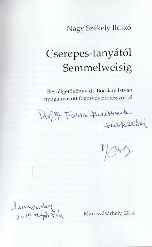 Cserepes - tanyától Semmelweisig - Oskola Antikvárium