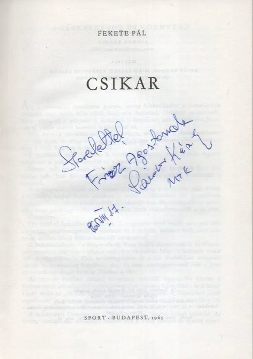 Csikar - Oskola Antikvárium