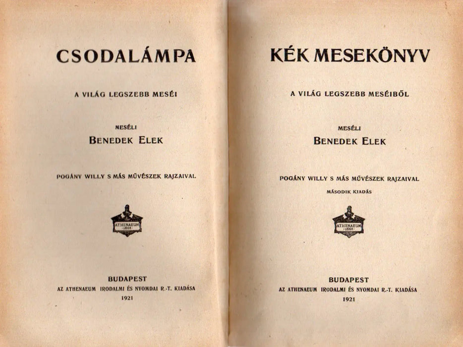 Csodalámpa - Kék mesekönyv - Oskola Antikvárium
