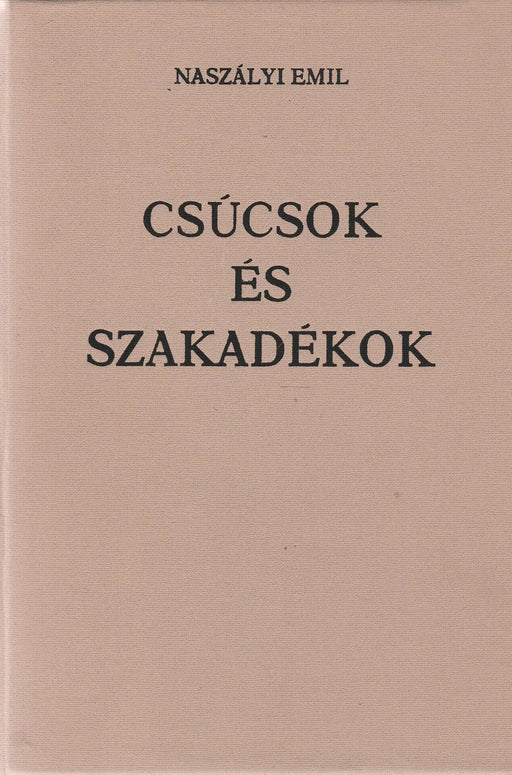 Csúcsok és szakadékok - Oskola Antikvárium