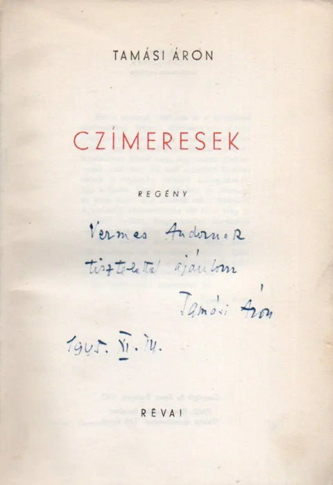 Czímeresek - Oskola Antikvárium