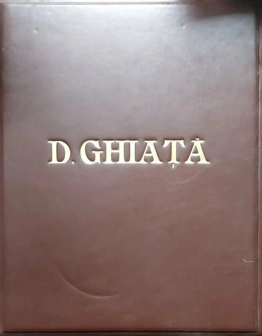 D. Ghiață - Oskola Antikvárium