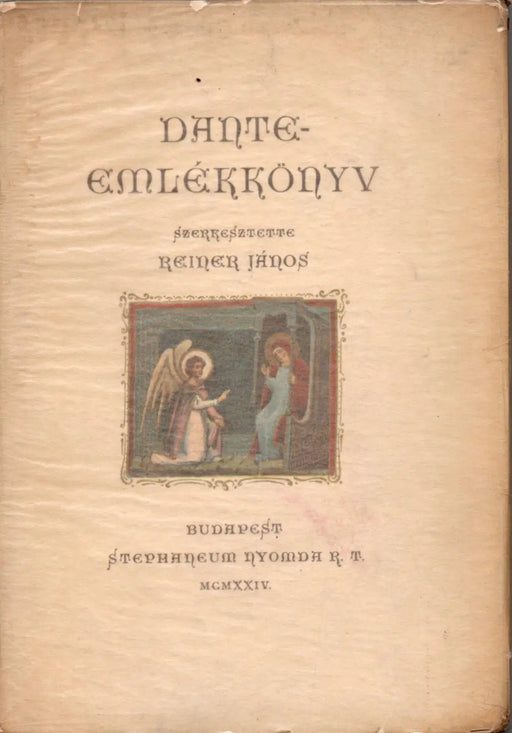 Dante - emlékkönyv - Oskola Antikvárium